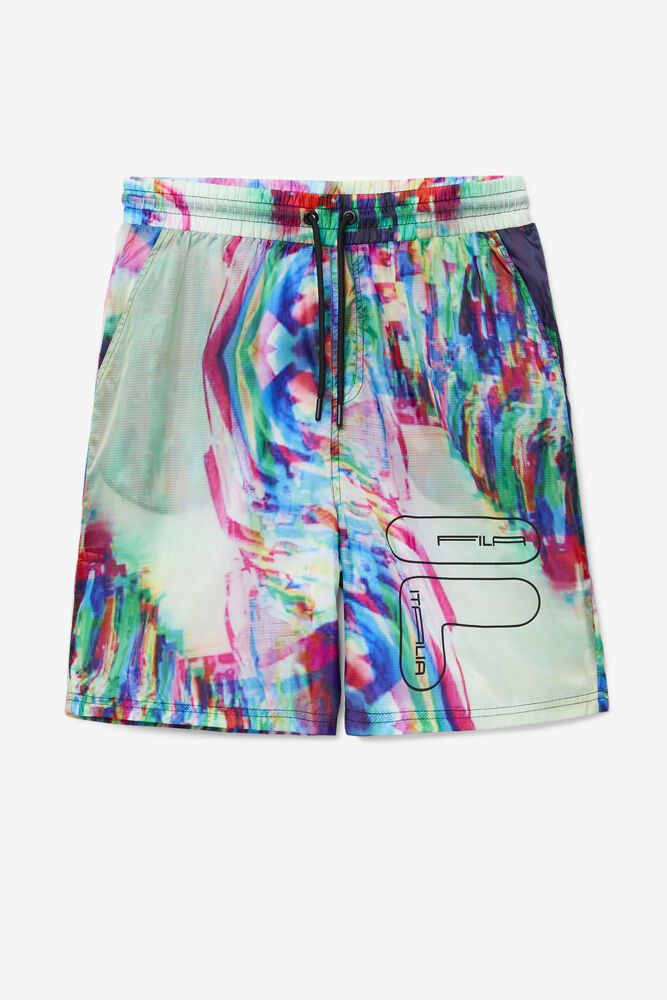 Fila Trix Board Shorts Multicolor - Mens - 35810CKNG